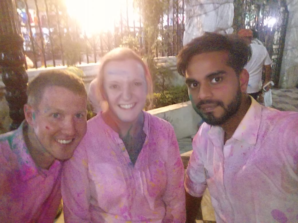 Taj Mahal Tour Happy Faces